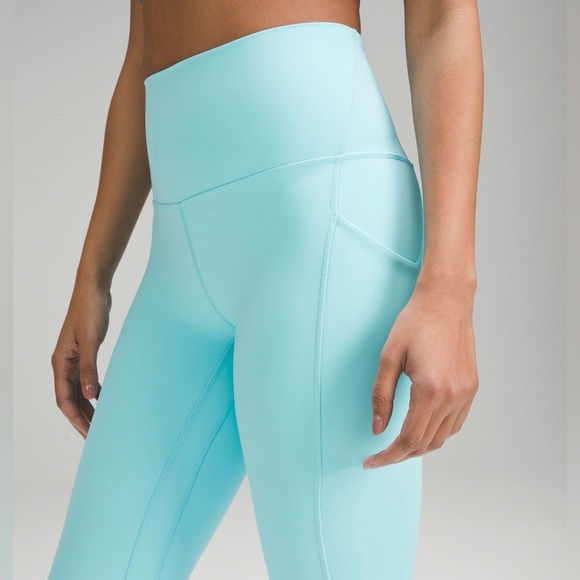 lululemon athletica Pants - 💥FINAL PRICE💥 NWT LULULEMON ALIGN HR LEGGINGS W/ POCKETS 25”  | CYAN BLUE